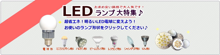 LED電球、LEDランプ