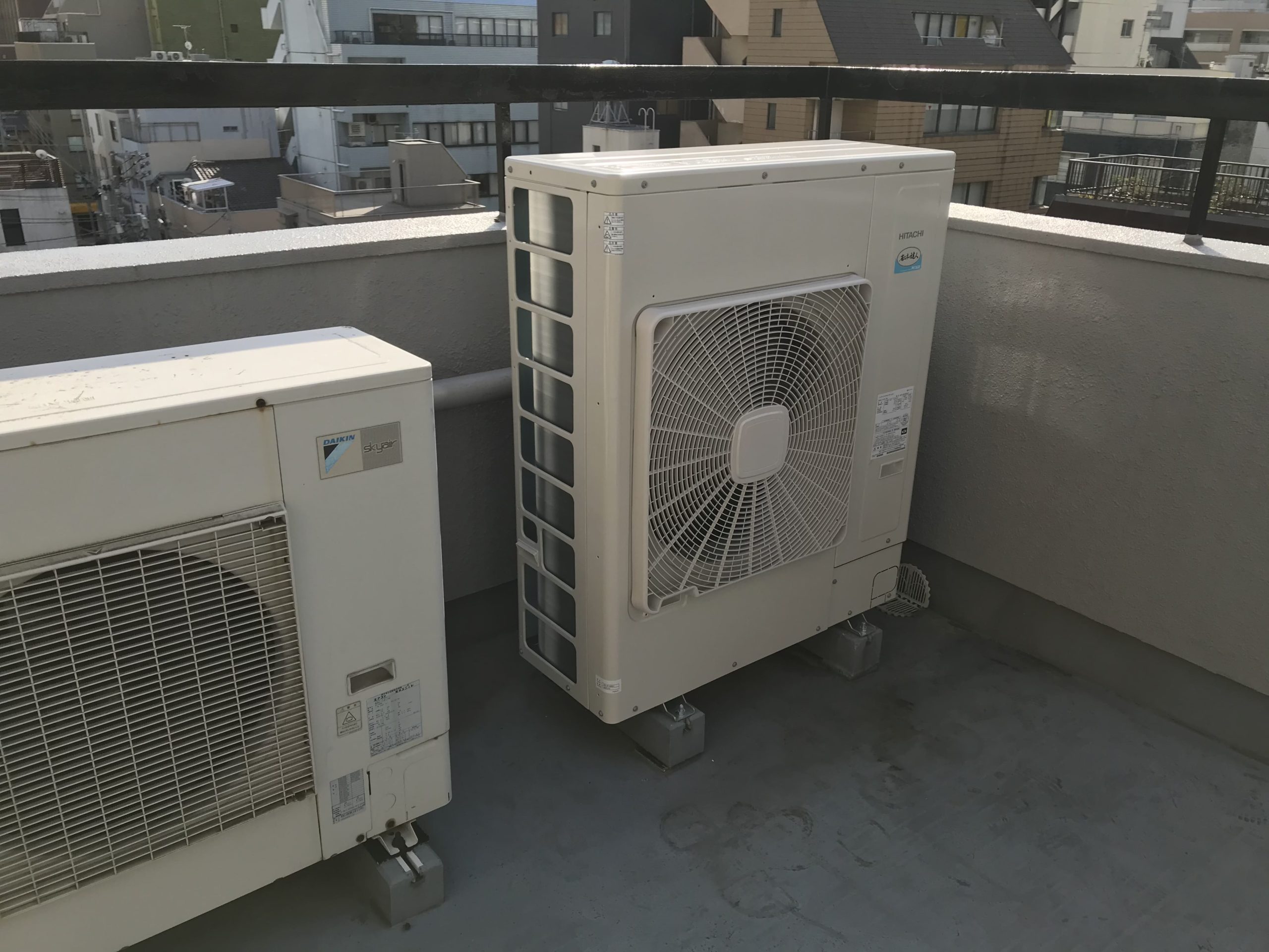 DAIKIN 業務用エアコン 室外機室内機RZRP80BBT FHCP80ED - エアコン